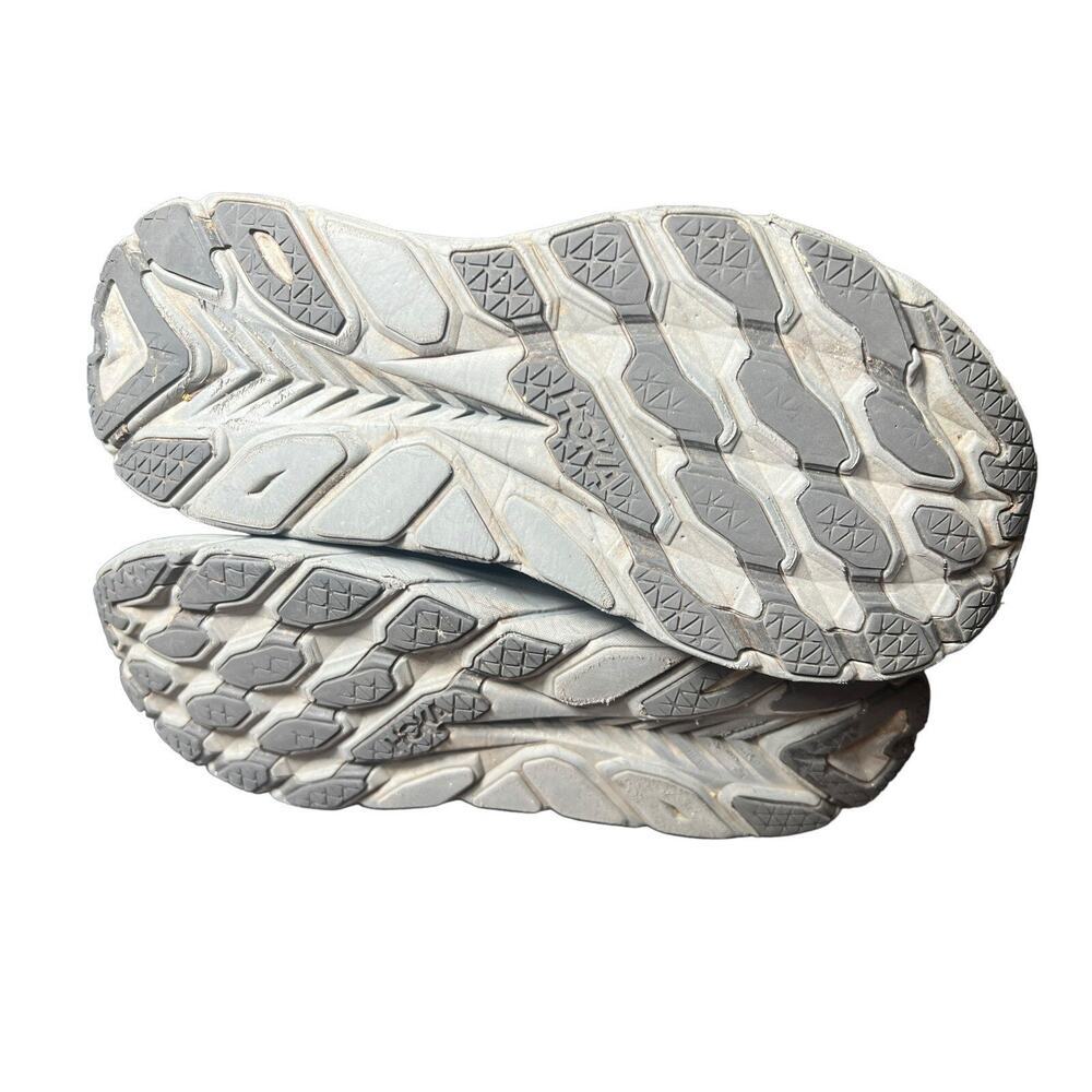 HOKA Clifton 8 Running Shoes Women’s 9.5 Gray Copper Gold Athletic Sneakers - Picture 8 of 14